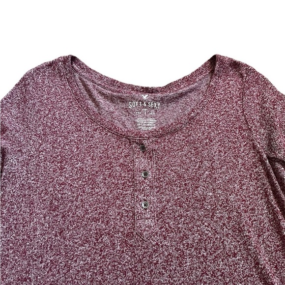 Aeropostale Soft & Sexy Long Sleeve Top Super Soft Material In Size XS - Picture 4 of 4